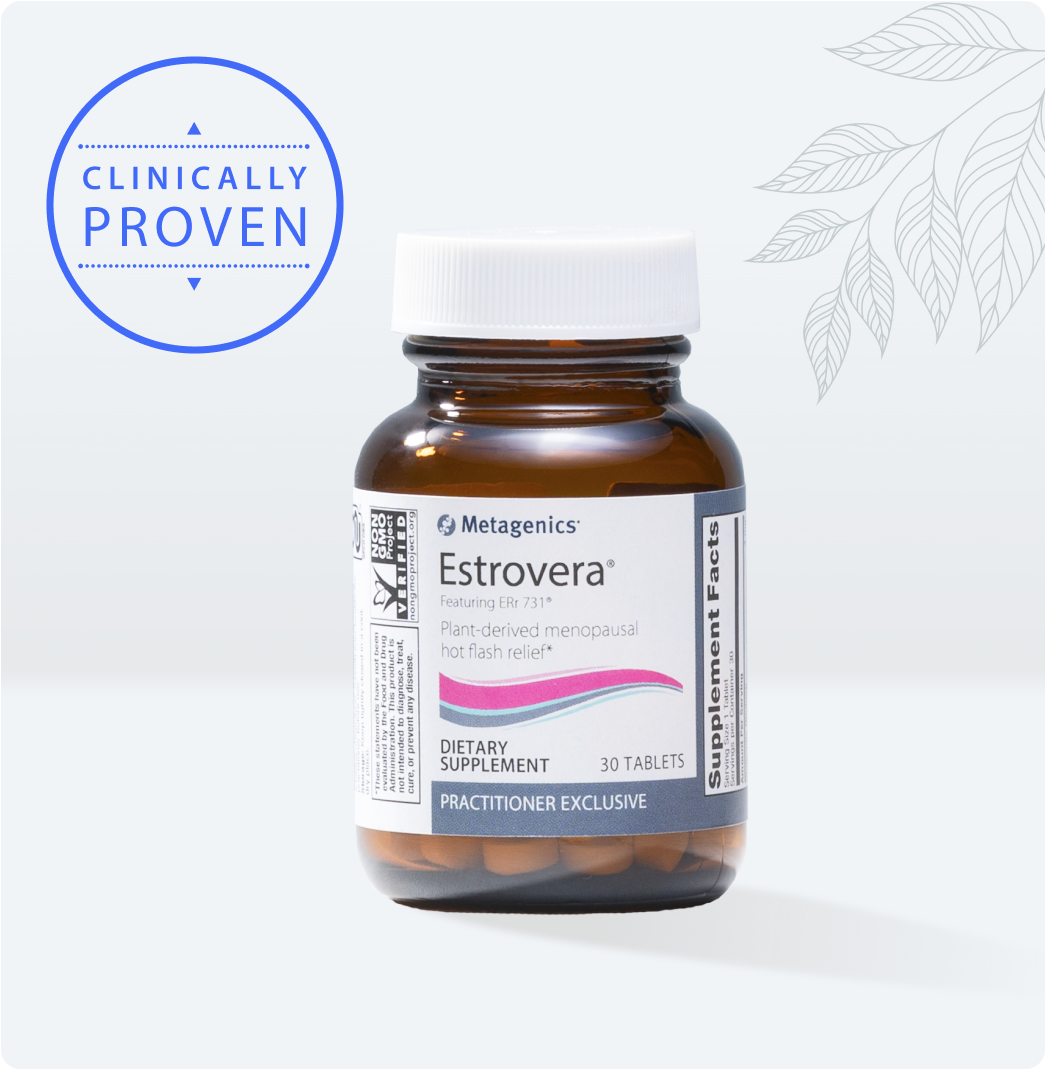 Estrovera Bottle - clinically tested ingredients